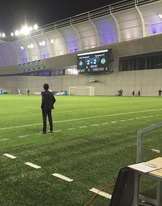 Telão LED para perímetro de estádio