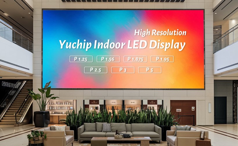 Indoor LED Screen-High-Resolution and Pixel Pitch Options