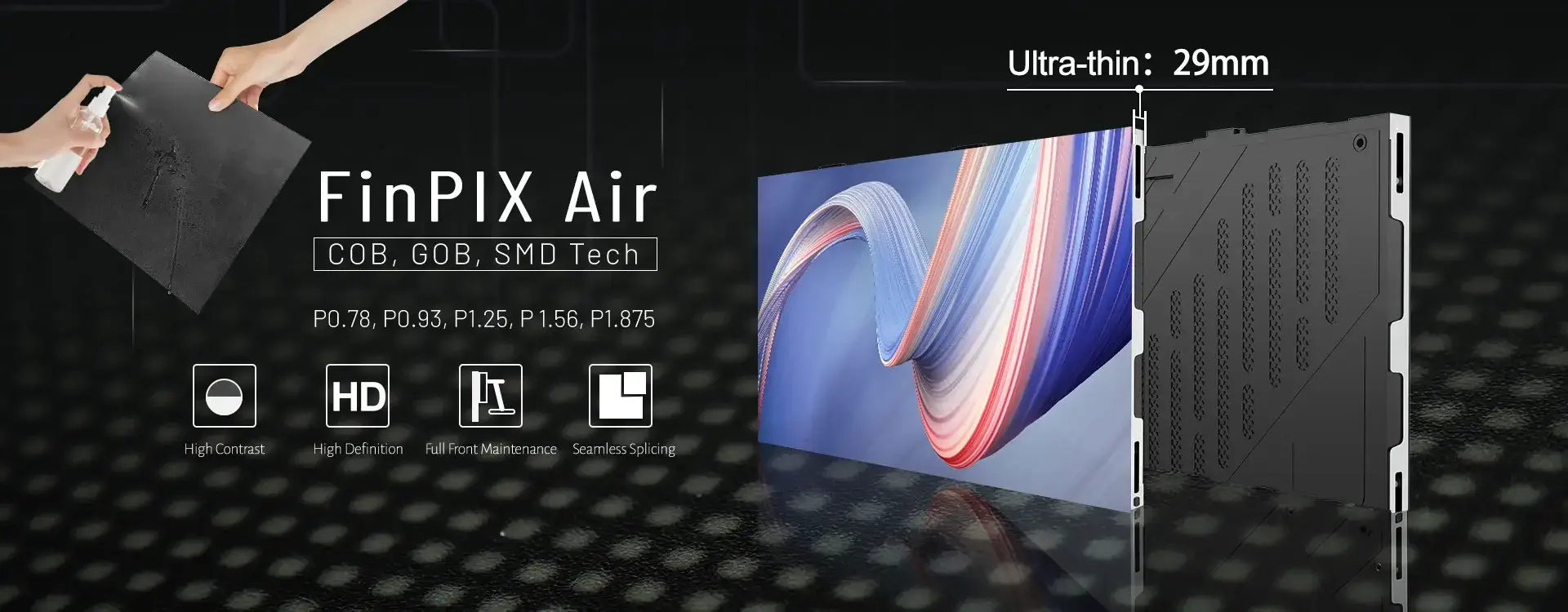 YUCHIP Fine Pixel Pitch LED Screen